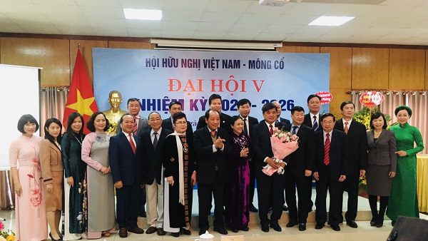 Ban Chấp hành Hội hữu nghị Việt Nam - Mông Cổ tổ chức Đại hội nhiệm kỳ 2021-2026 ra mắt Đại hội