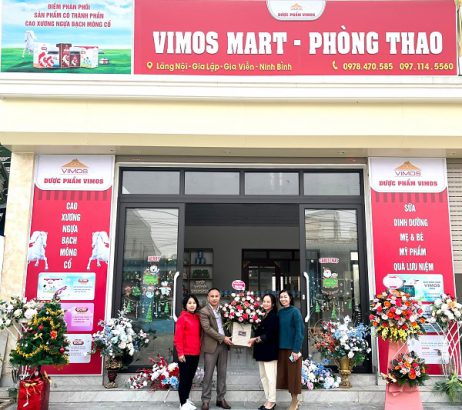Dược phẩm Vimos khai trương các điểm nhận diện thương hiệu tại 2 tỉnh Hòa Bình và Ninh Bình