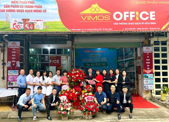 Tưng bừng khai trương Vimos Office thành phố Hòa Bình