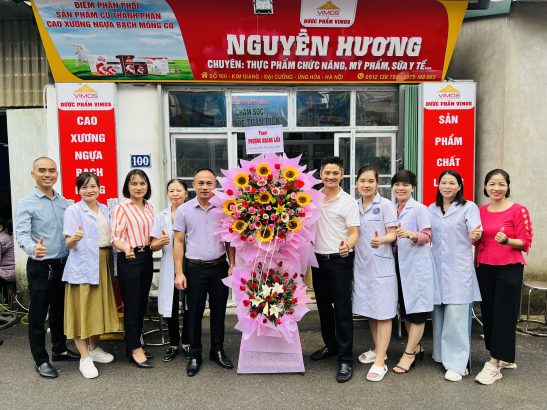 Chúc mừng khai trương Vimos mart Nguyễn Hương hồng phát