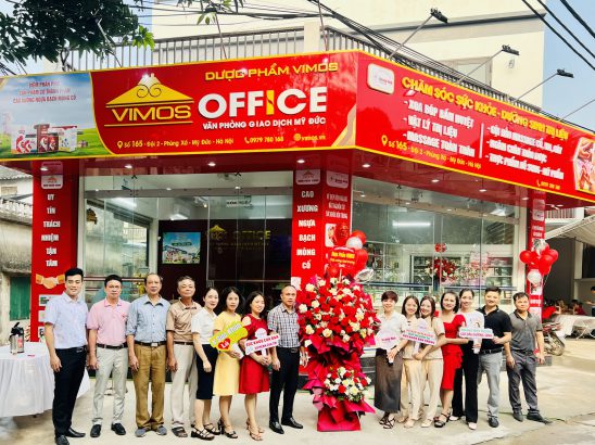 Tưng bừng khai trương Vimos Office Mỹ Đức – Hà Nội