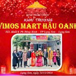 Chúc Mừng Vimos Mart Hậu Oanh Tưng Bừng Khai Trương